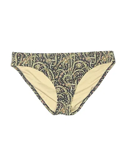 Pre-owned Jcrew Swimsuit Bottoms In Gold