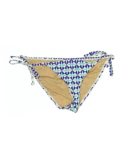 Pre-owned Jcrew Swimsuit Bottoms In Gold