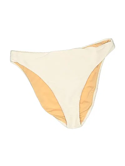 Pre-owned Jcrew Swimsuit Bottoms In Gold