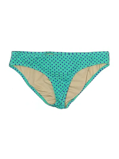 Pre-owned Jcrew Swimsuit Bottoms In Green