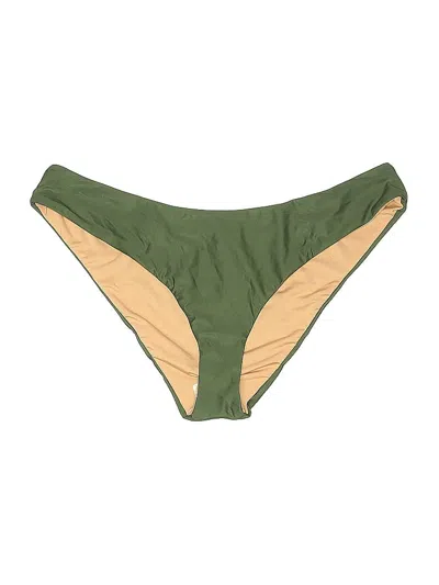 Jcrew Swimsuit Bottoms In Green
