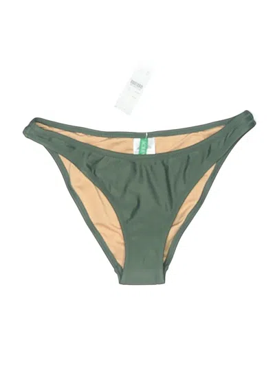 Pre-owned Jcrew Swimsuit Bottoms In Green