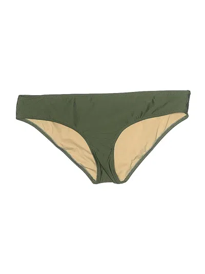 Pre-owned Jcrew Swimsuit Bottoms In Green