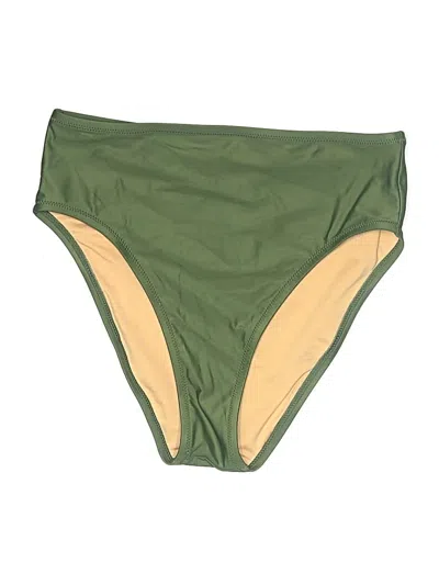 Jcrew Swimsuit Bottoms In Green