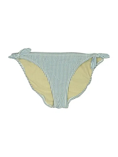 Pre-owned Jcrew Swimsuit Bottoms In Green