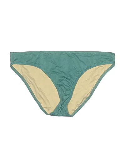 Pre-owned Jcrew Swimsuit Bottoms In Green