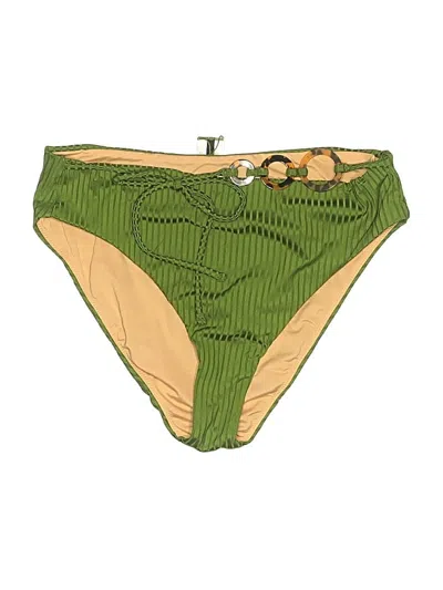 Pre-owned Jcrew Swimsuit Bottoms In Green