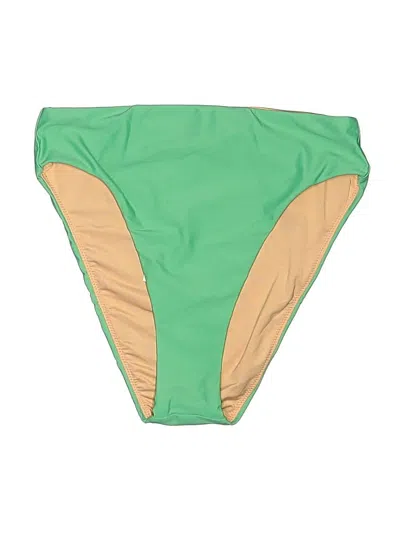 Pre-owned Jcrew Swimsuit Bottoms In Green