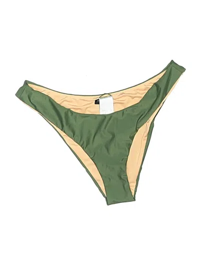 Pre-owned Jcrew Swimsuit Bottoms In Green