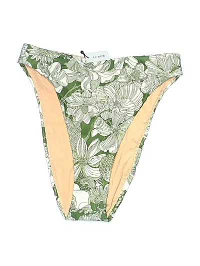 Pre-owned Jcrew Swimsuit Bottoms In Green