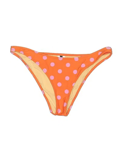 Pre-owned Jcrew Swimsuit Bottoms In Orange