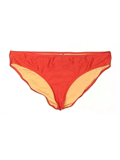 Pre-owned Jcrew Swimsuit Bottoms In Orange