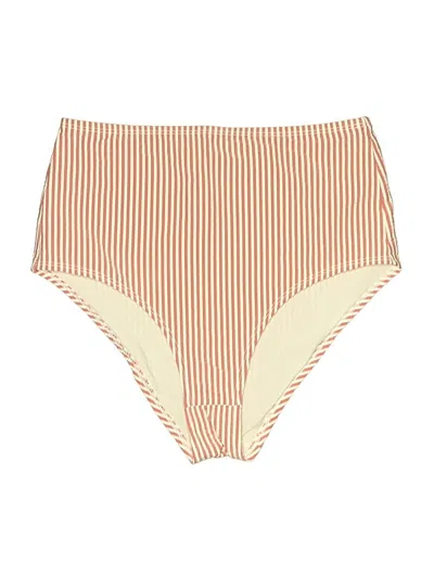 Pre-owned Jcrew Swimsuit Bottoms In Orange