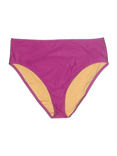 Pre-owned Jcrew Swimsuit Bottoms In Purple
