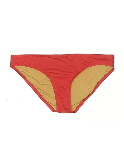Pre-owned Jcrew Swimsuit Bottoms In Red