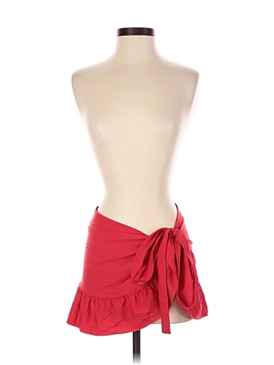 Pre-owned Jcrew Swimsuit Bottoms In Red