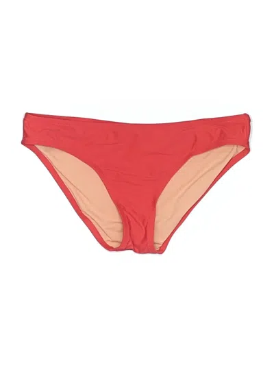 Pre-owned Jcrew Swimsuit Bottoms In Red