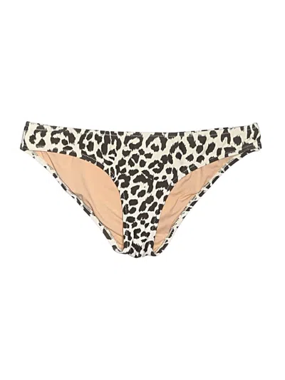 Pre-owned Jcrew Swimsuit Bottoms In Tan