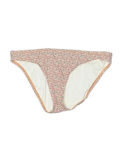 Pre-owned Jcrew Swimsuit Bottoms In White