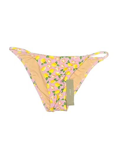 Pre-owned Jcrew Swimsuit Bottoms In Yellow