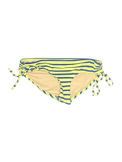 Pre-owned Jcrew Swimsuit Bottoms In Yellow