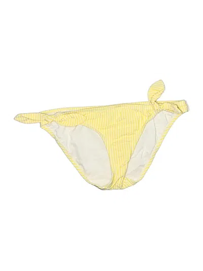Pre-owned Jcrew Swimsuit Bottoms In Yellow