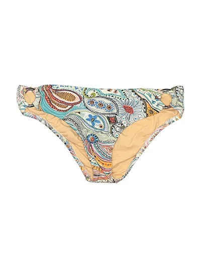 Pre-owned Jcrew Swimsuit Bottoms In Yellow