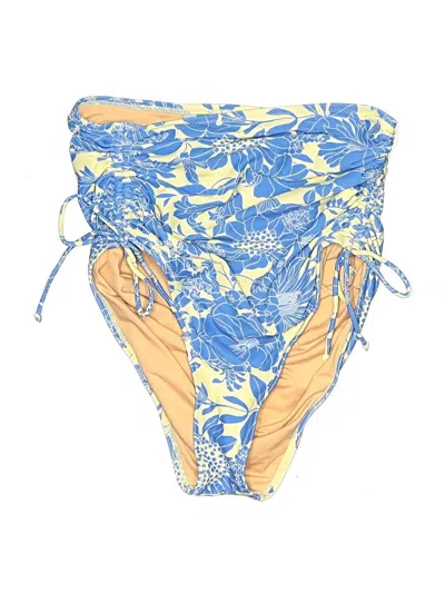 Pre-owned Jcrew Swimsuit Bottoms In Yellow