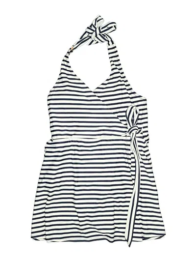 Pre-owned Jcrew Swimsuit Cover Up In Blue