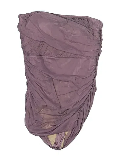 Pre-owned Jcrew Swimsuit Cover Up In Purple