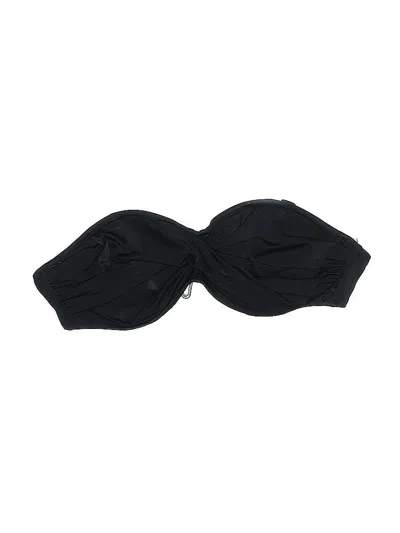 Pre-owned Jcrew Swimsuit Top Black Swimwear