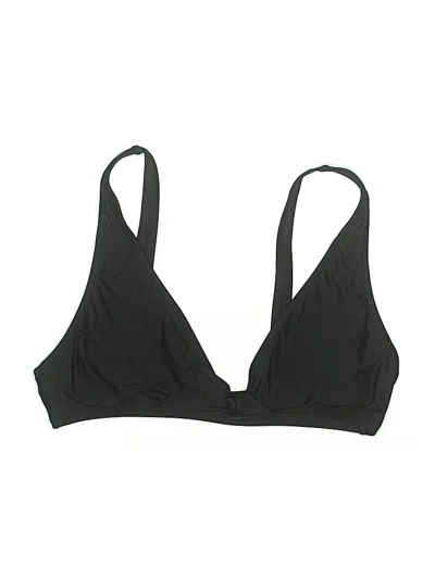 Pre-owned Jcrew Swimsuit Top Black Swimwear