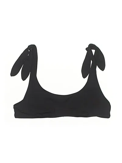 Pre-owned Jcrew Swimsuit Top Black Swimwear