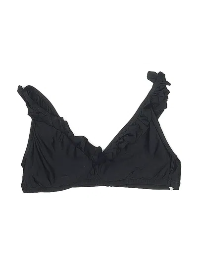 Pre-owned Jcrew Swimsuit Top Black Swimwear