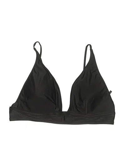 Pre-owned Jcrew Swimsuit Top Black Swimwear