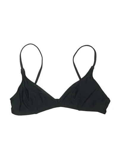 Pre-owned Jcrew Swimsuit Top Black Swimwear