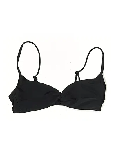 Pre-owned Jcrew Swimsuit Top Black Swimwear