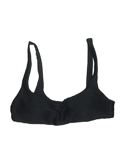 Pre-owned Jcrew Swimsuit Top Black Swimwear