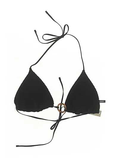 Pre-owned Jcrew Swimsuit Top Black Swimwear