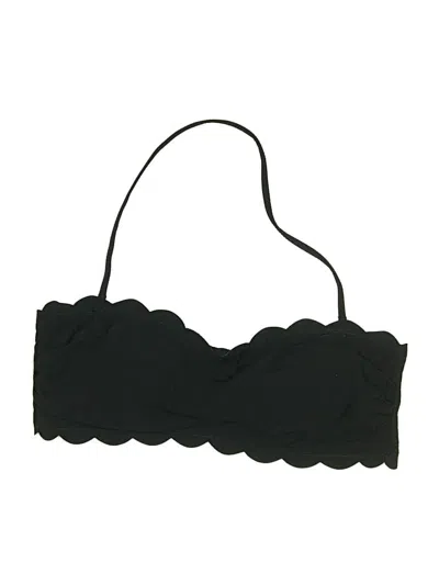 Pre-owned Jcrew Swimsuit Top Black Swimwear
