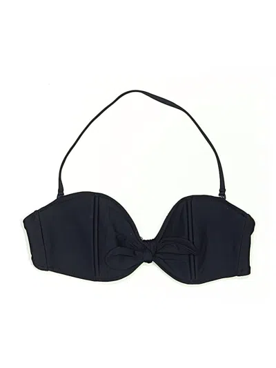 Pre-owned Jcrew Swimsuit Top Blue Swimwear