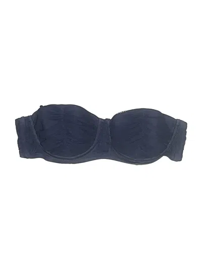 Pre-owned Jcrew Swimsuit Top Blue Swimwear