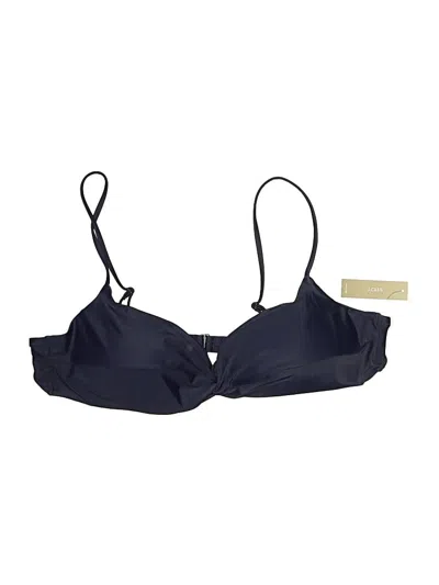 Jcrew Swimsuit Top Blue Swimwear