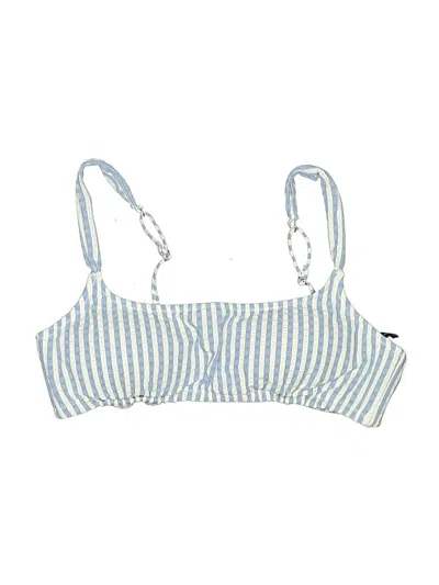 Pre-owned Jcrew Swimsuit Top Blue Swimwear