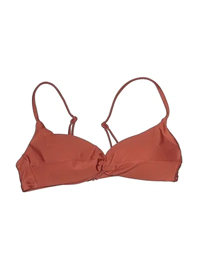 Pre-owned Jcrew Swimsuit Top Brown Swimwear