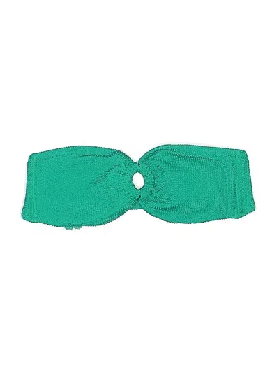 Pre-owned Jcrew Swimsuit Top Green Swimwear