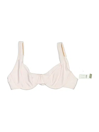 Jcrew Swimsuit Top Ivory Swimwear In Pink