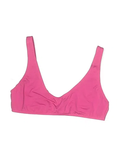 Pre-owned Jcrew Swimsuit Top Pink Swimwear