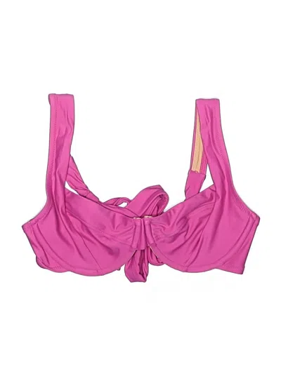 Pre-owned Jcrew Swimsuit Top Pink Swimwear