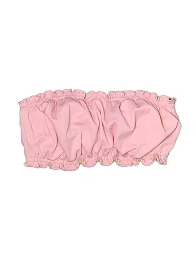 Pre-owned Jcrew Swimsuit Top Pink Swimwear